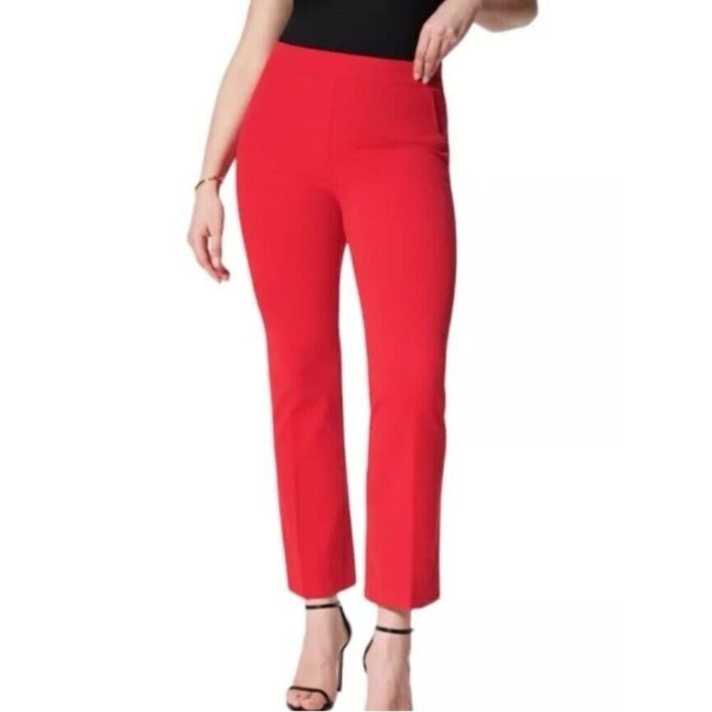 SPANX Vibrant Red Flare Pants